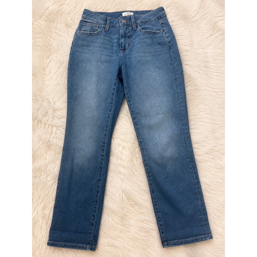 M jeans by Maurice’s Classic High-Rise Crop Women’s Jeans - Blue size 4